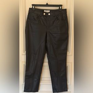 We The Free Black Vegan Leather Pants